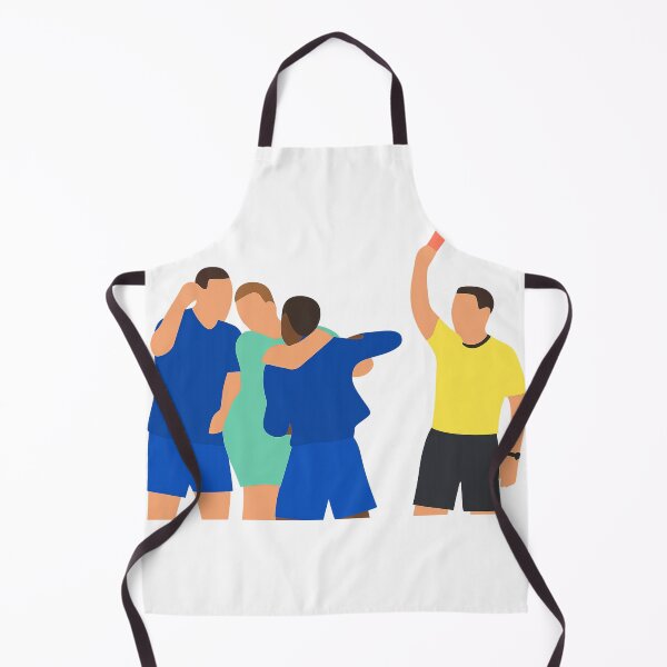 Item preview, Idrissa Gueye Red Card Incident – Michael Keane Bust-Up Minimalist Football Art (Premier League Inspired) designed and sold by Pokah79.