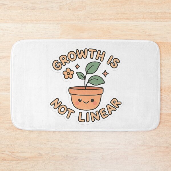 Item preview, Growth Is Not Linear Plant designed and sold by SassyArtistry.