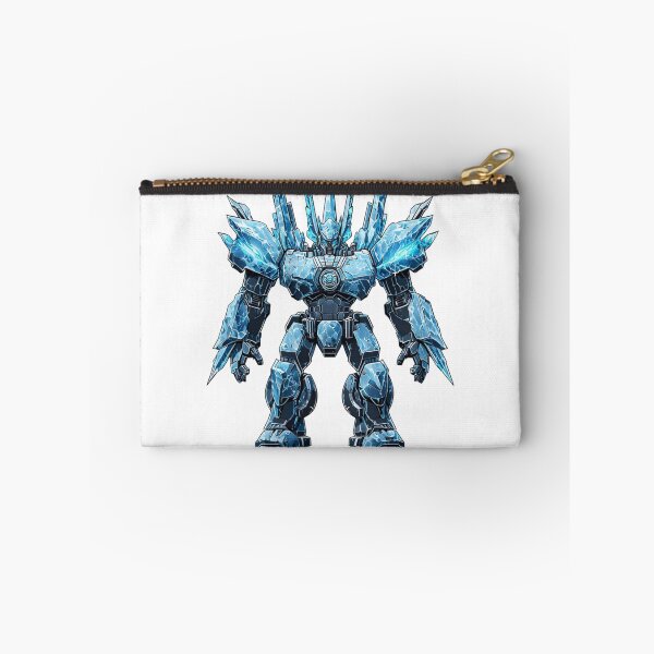 Item preview, Frostcore Mecha Titan – Ice-Punk Cyber Winter Emblem designed and sold by Imaginarium of Chaos falcon88 .