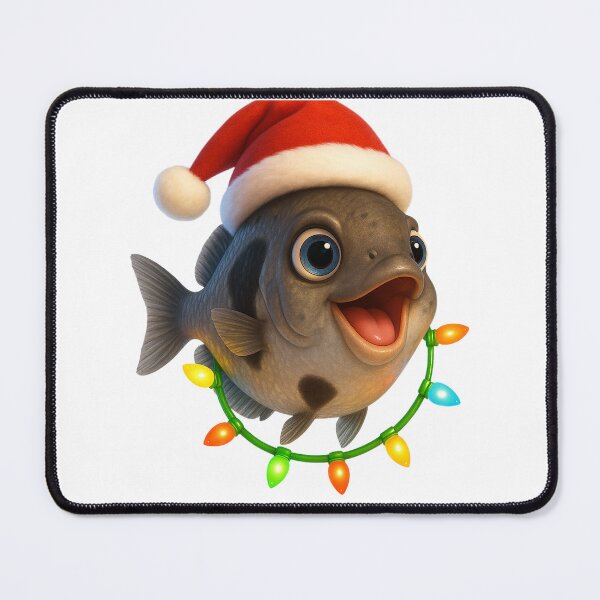 Item preview, Christmas Keyhole Cichlid Fish designed and sold by Sillytoe.