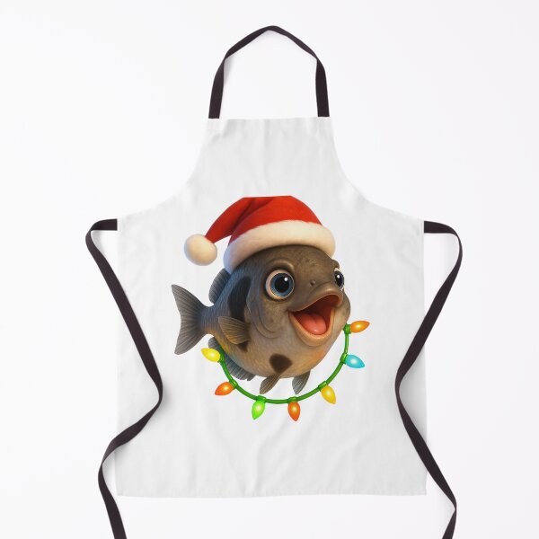Item preview, Christmas Keyhole Cichlid Fish designed and sold by Sillytoe.