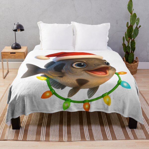 Item preview, Christmas Keyhole Cichlid Fish designed and sold by Sillytoe.