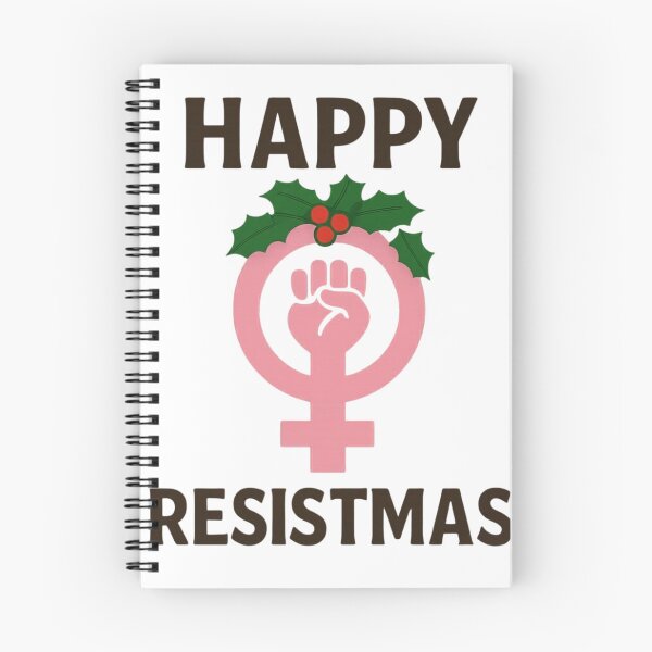 Item preview, Happy Resistmas Feminist Christmas Design | Empowerment Holiday Transparent PNG designed and sold by BeTeeTrue.