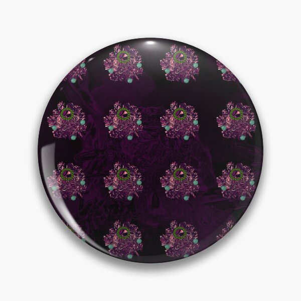 Item preview, Pattern with Purple Jewelry Brooches designed and sold by mavicfe.