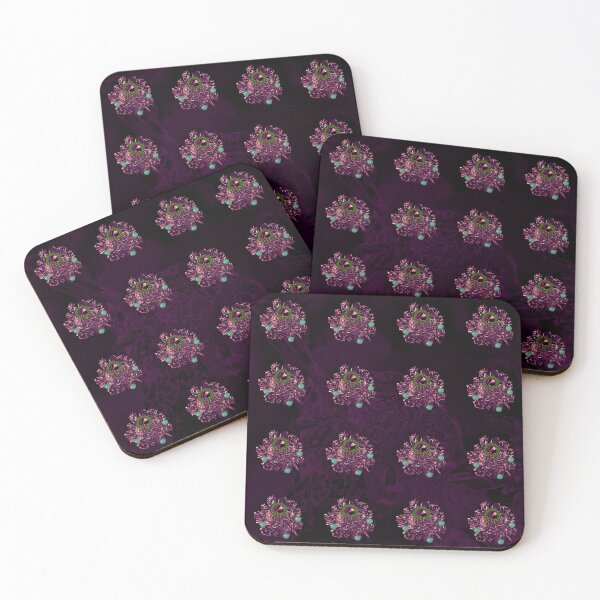 Item preview, Pattern with Purple Jewelry Brooches designed and sold by mavicfe.