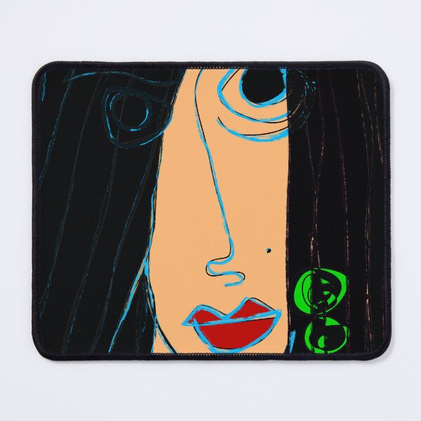 Artikelvorschau, “Blue Lines & Inner Gaze” entworfen und verkauft von EvaArtHome.