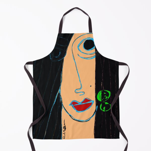 Artikelvorschau, “Blue Lines & Inner Gaze” entworfen und verkauft von EvaArtHome.