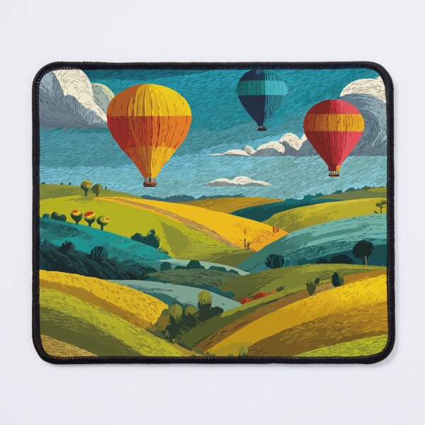 Item preview, Sussex New Brunswick Vibrant Hot Air Balloon Valley designed and sold by TuncGK.