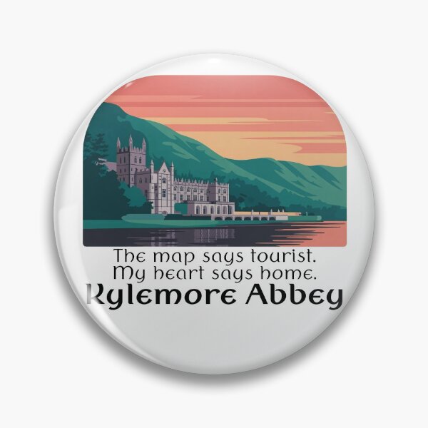 Item preview, Kylemore Abbey My Heart Says Home designed and sold by EwaVerse.