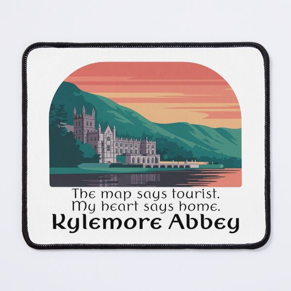 Item preview, Kylemore Abbey My Heart Says Home designed and sold by EwaVerse.