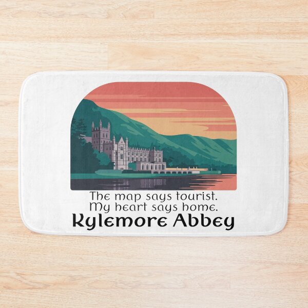 Item preview, Kylemore Abbey My Heart Says Home designed and sold by EwaVerse.