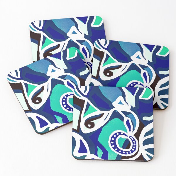 Item preview, Blue Rhythms  designed and sold by Artpiphany.