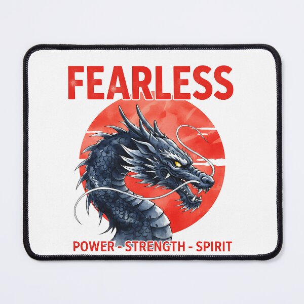 Item preview, Fearless w Dragon Graphic designed and sold by My3LittleBirds.