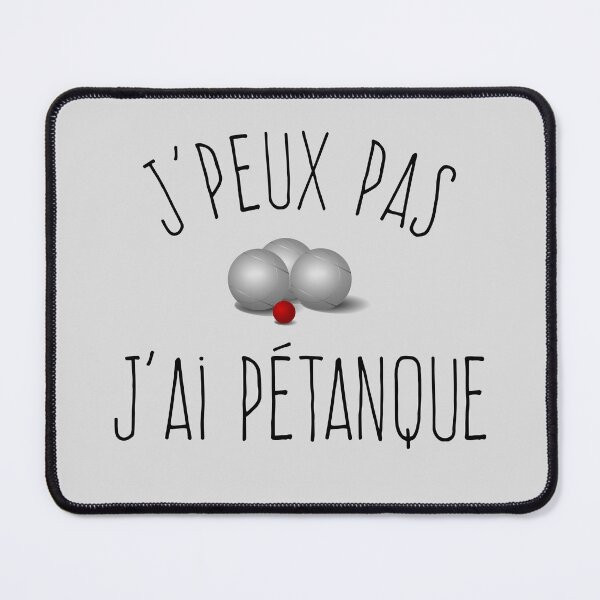 Item preview, I can't, I have pétanque. designed and sold by WAMTEES.