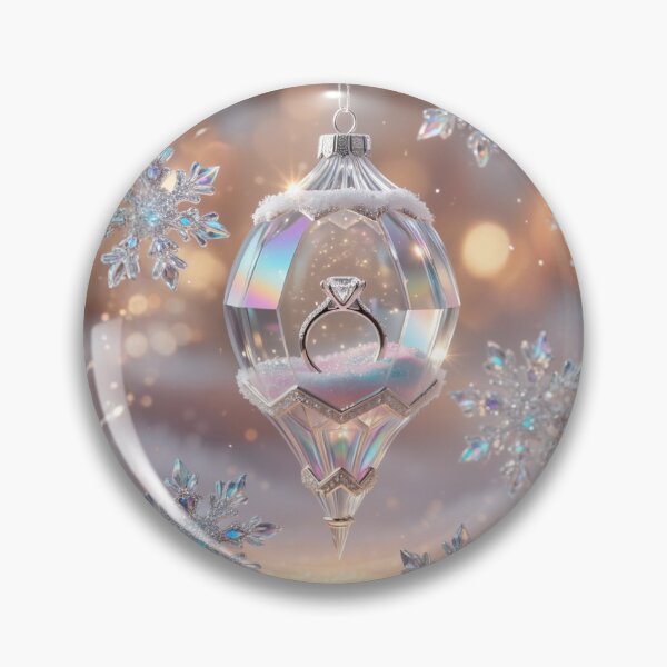 Item preview, Crystal Diamond Ring プロポーズのオーナメント designed and sold by CamillaCreation.