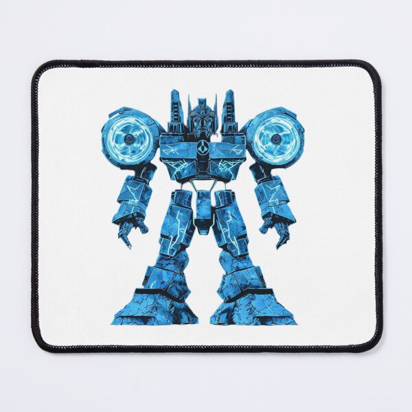 Item preview, Snowstorm Colossus – Ice-Punk Winter Mecha Emblem designed and sold by Imaginarium of Chaos falcon88 .