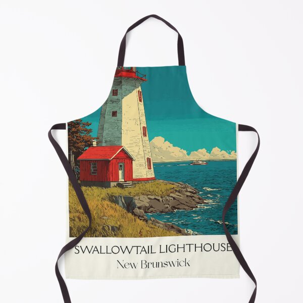 Item preview, Swallowtail Lighthouse (Grand Manan), New Brunswick Art Print designed and sold by TuncGK.
