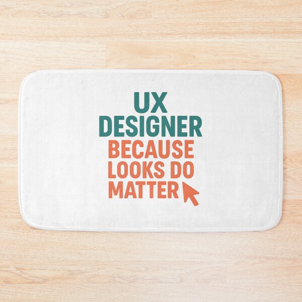 Item preview, UX Designer - Because Looks Do Matter Retro Design designed and sold by Work Life Tees.