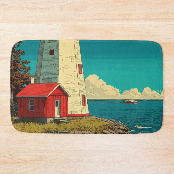 Item preview, Swallowtail Lighthouse (Grand Manan), New Brunswick Art Print designed and sold by TuncGK.