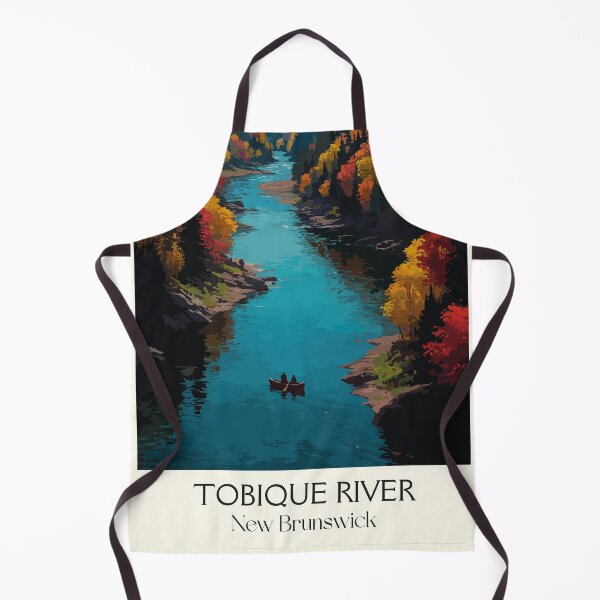 Item preview, Tobique River, New Brunswick Art Print designed and sold by TuncGK.