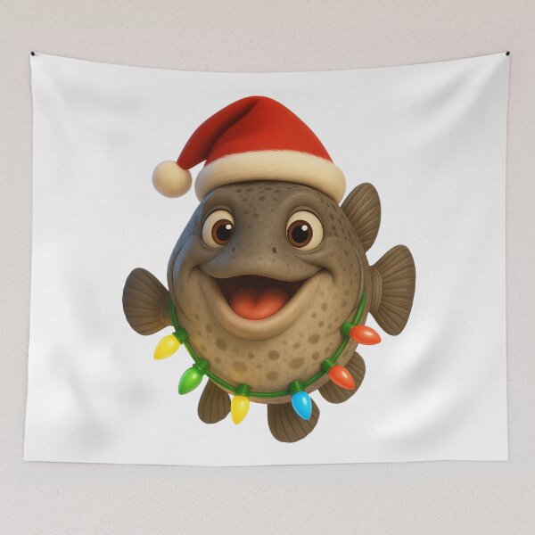 Item preview, Christmas Lake Sturgeon designed and sold by Sillytoe.