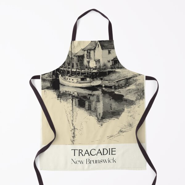 Artikelvorschau, Kunstdruck aus Tracadie, New Brunswick – Tuschezeichnung entworfen und verkauft von TuncGK.