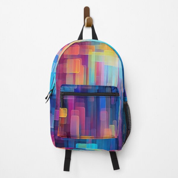 Item preview, Passion Glitch Cubes Abstract Pattern designed and sold by Shawnsonartshop.