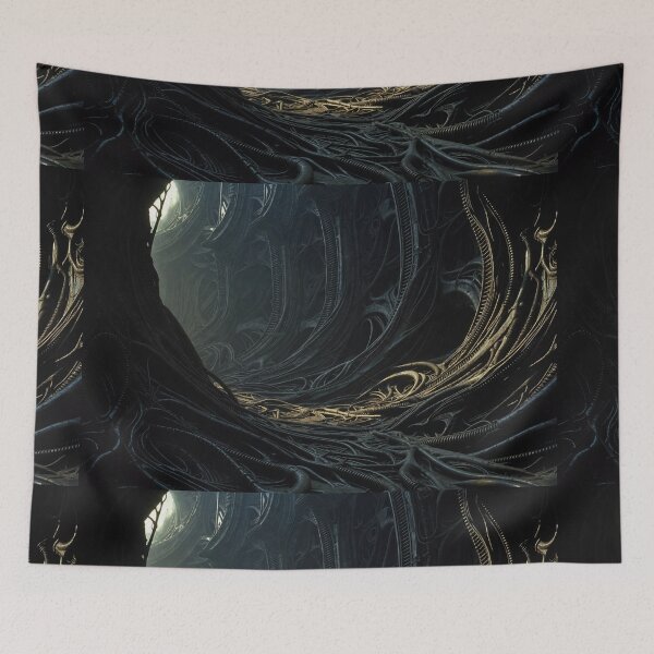 Item preview, Alien Biomech Horror Corridor designed and sold by SassyArtistry.