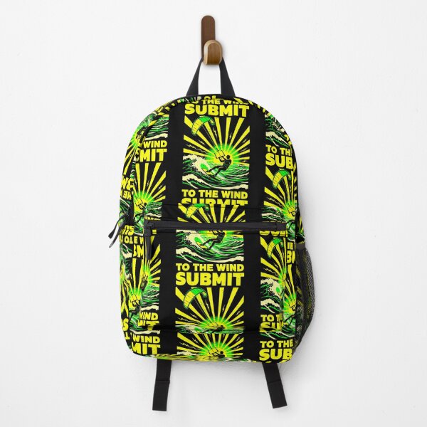Item preview, Kiteboarding Kitesurfing Submit To The Wind Surfer Sea Ocean designed and sold by GrandeDuc.