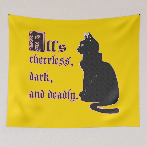 Item preview, All's cheerless, dark and deadly (King Lear quote) designed and sold by Kyradem.