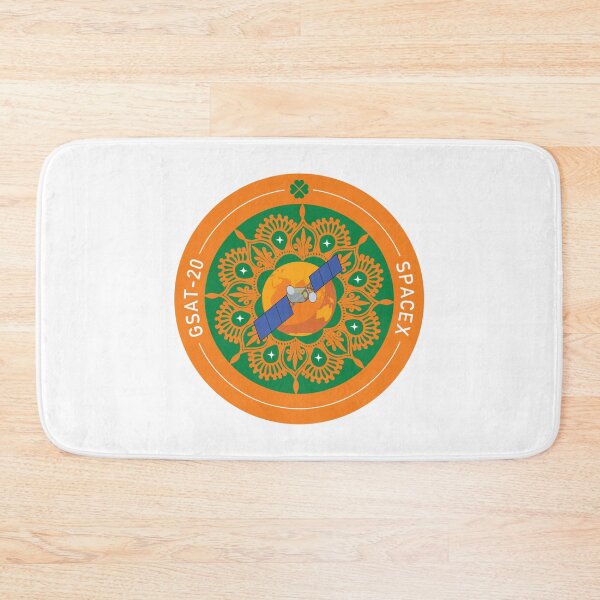 Item preview, SpaceX GSAT-20 Mission Patch designed and sold by CharlieDesings.