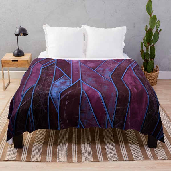 Item preview, Violet Ridges Abstract Pattern designed and sold by Shawnsonartshop.