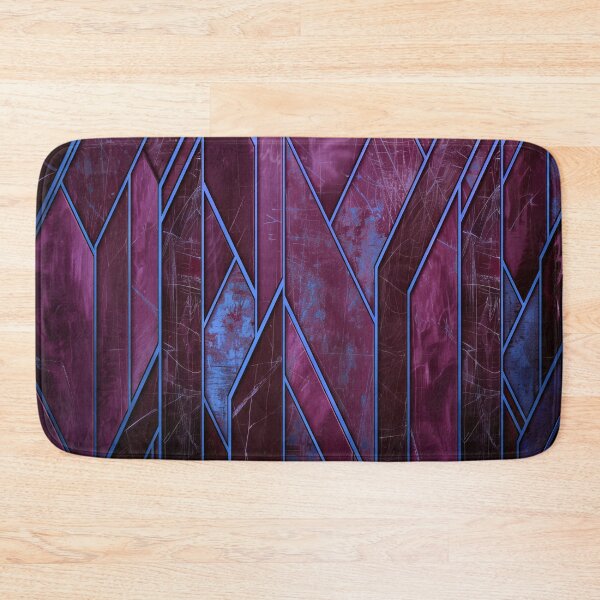 Item preview, Violet Ridges Abstract Pattern designed and sold by Shawnsonartshop.