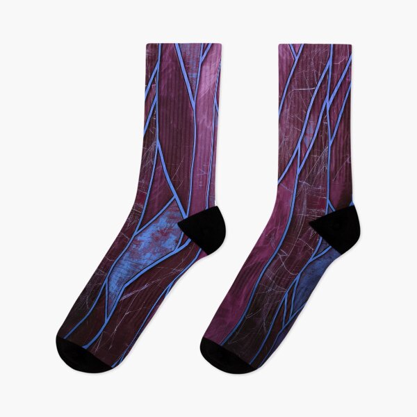 Item preview, Violet Ridges Abstract Pattern designed and sold by Shawnsonartshop.