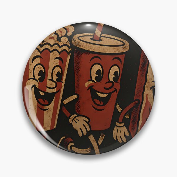 Item preview, Vintage Movie Theater Snacks Gang designed and sold by Cine8.