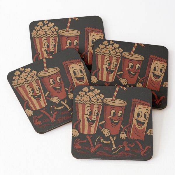 Item preview, Vintage Movie Theater Snacks Gang designed and sold by Cine8.