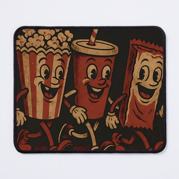 Item preview, Vintage Movie Theater Snacks Gang designed and sold by Cine8.