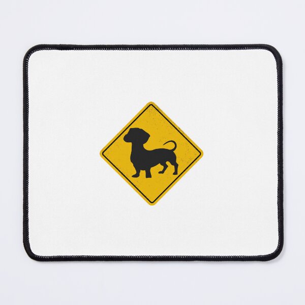 Item preview, Caution Dachshund Crossing designed and sold by coolcreativeco.