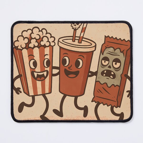 Item preview, Vintage Movie Theater Snacks Gang Horror designed and sold by Cine8.