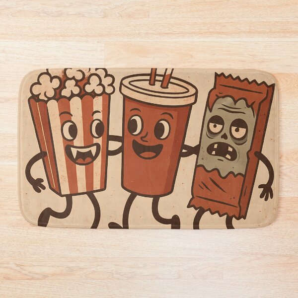 Item preview, Vintage Movie Theater Snacks Gang Horror designed and sold by Cine8.