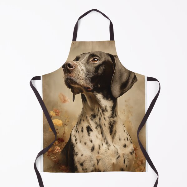 Item preview, German Shorthaired Pointer with Floral Accents designed and sold by PetsArt.