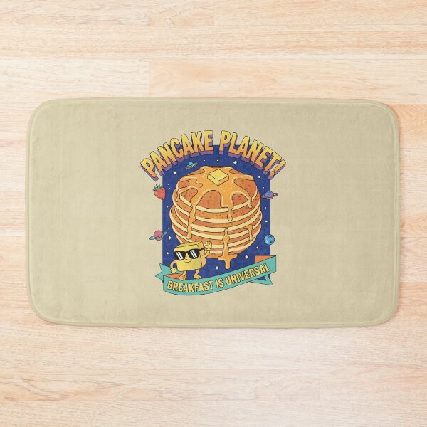 Item preview, Pancake Planet! Breakfast is Universal Space Art designed and sold by AwesomeBeyondLimits.