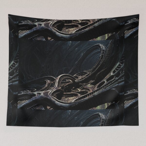 Item preview, Alien Biomech Horror Corridor designed and sold by SassyArtistry.