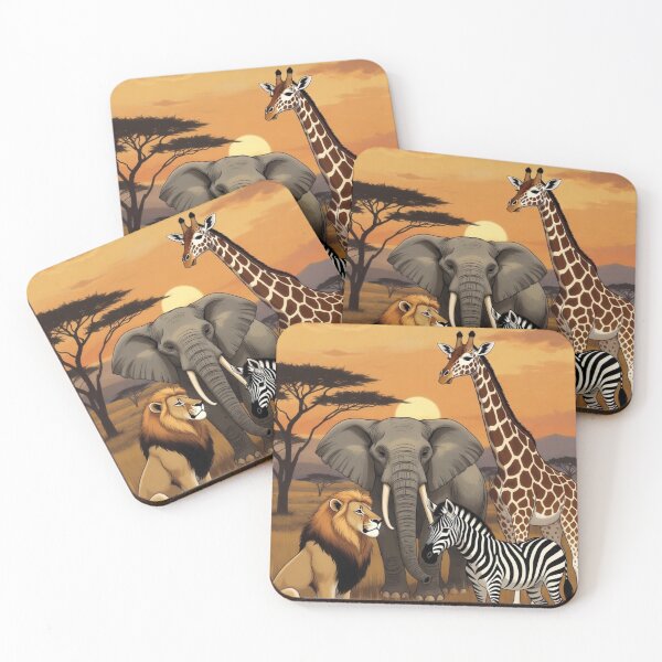 Item preview, Africa Animals  designed and sold by JLeonardoArt.