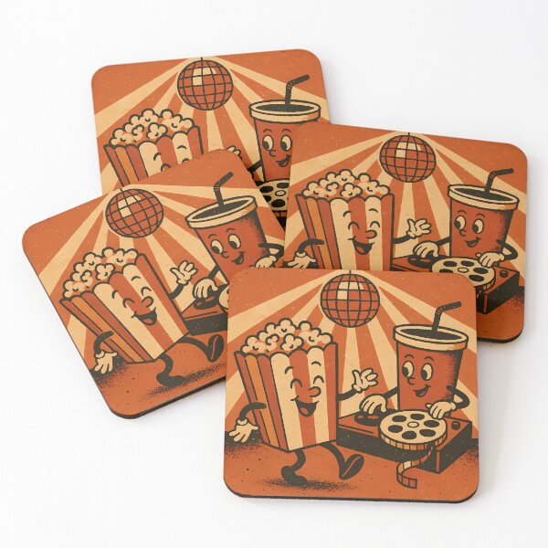 Item preview, Vintage Movie Theater Snacks Gang dance music designed and sold by Cine8.