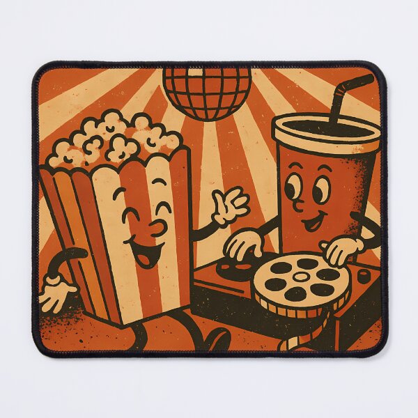 Item preview, Vintage Movie Theater Snacks Gang dance music designed and sold by Cine8.