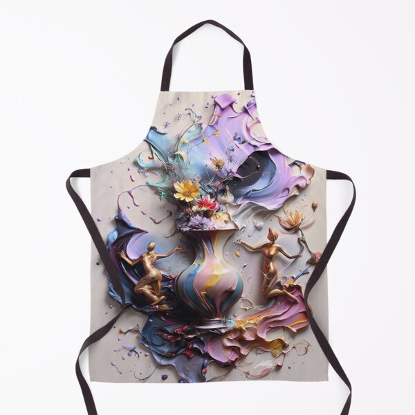 Item preview, Floral Currents in a Surreal Dance  designed and sold by Jlbcartgallery.