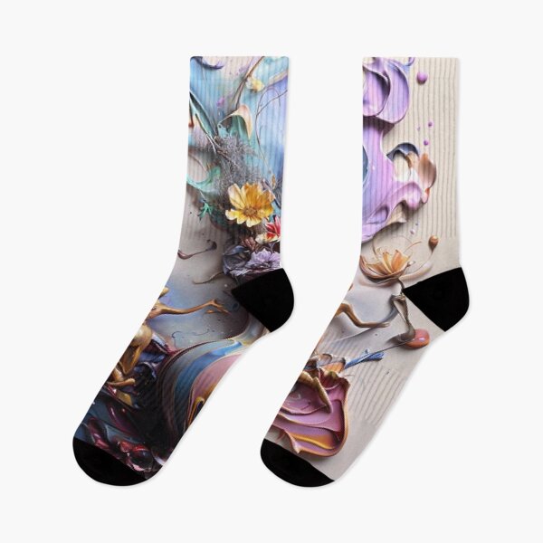 Item preview, Floral Currents in a Surreal Dance  designed and sold by Jlbcartgallery.