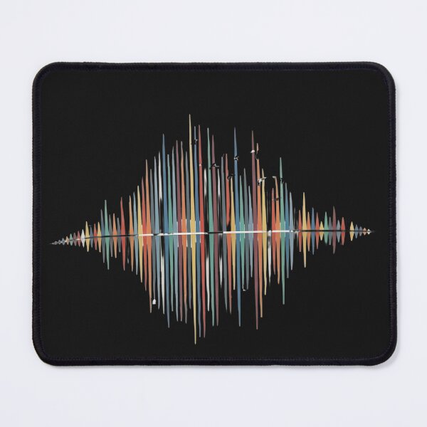 Item preview, Colorful Soundwave – Vibrant Audio Waveform Abstract Design designed and sold by Inkspire House.