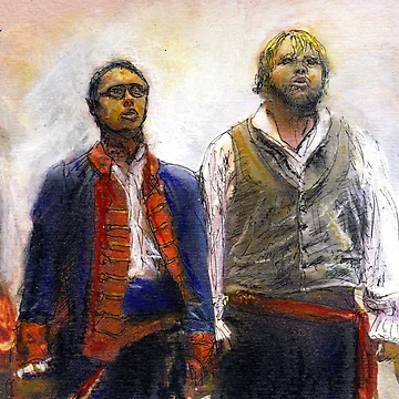 Aperçu de l'œuvre Les Misérables de Randy Sprout Fine Art